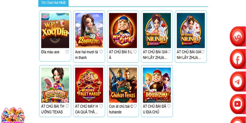 Sảnh MG có nhiều game thú vị